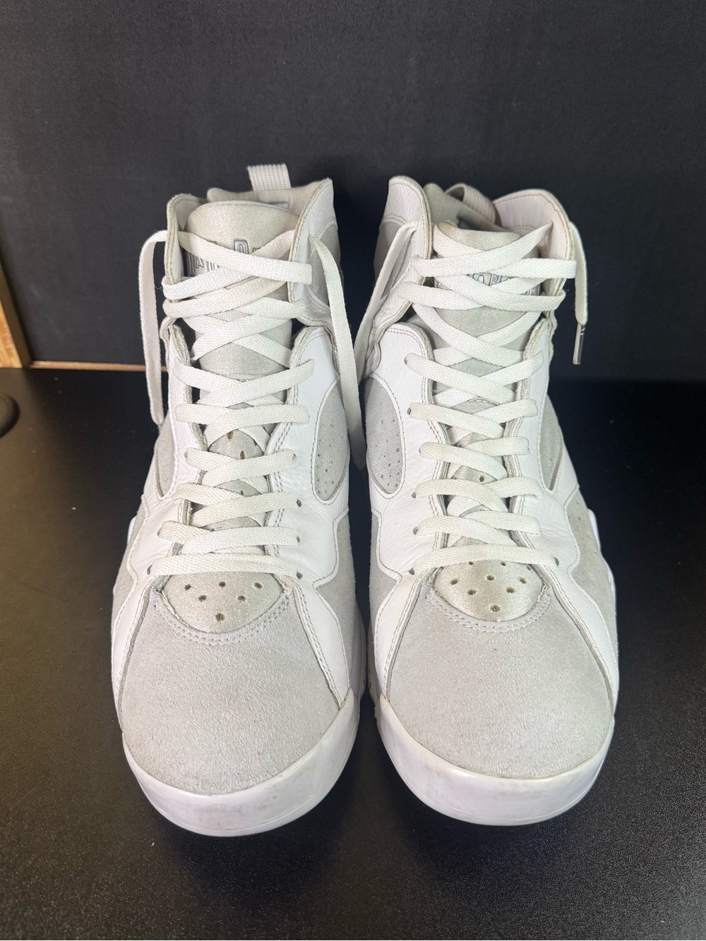 Nike Air Jordan 7 Retro 304775-120 White Pure Platinum Men’s Size 13 Shoes RARE